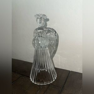 VINTAGE ANGEL TAPER CANDLEHOLDER